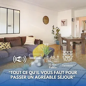 Elisa - Traversant - Terrasse - Verrière Côte D'azur Appartement